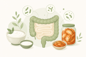 Digestive health illustration