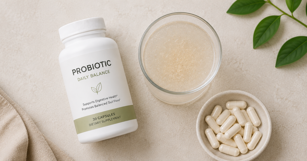 combining probiotics and fiber for gut health