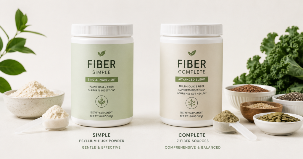 bioactive fiber supplement compared to regular fiber