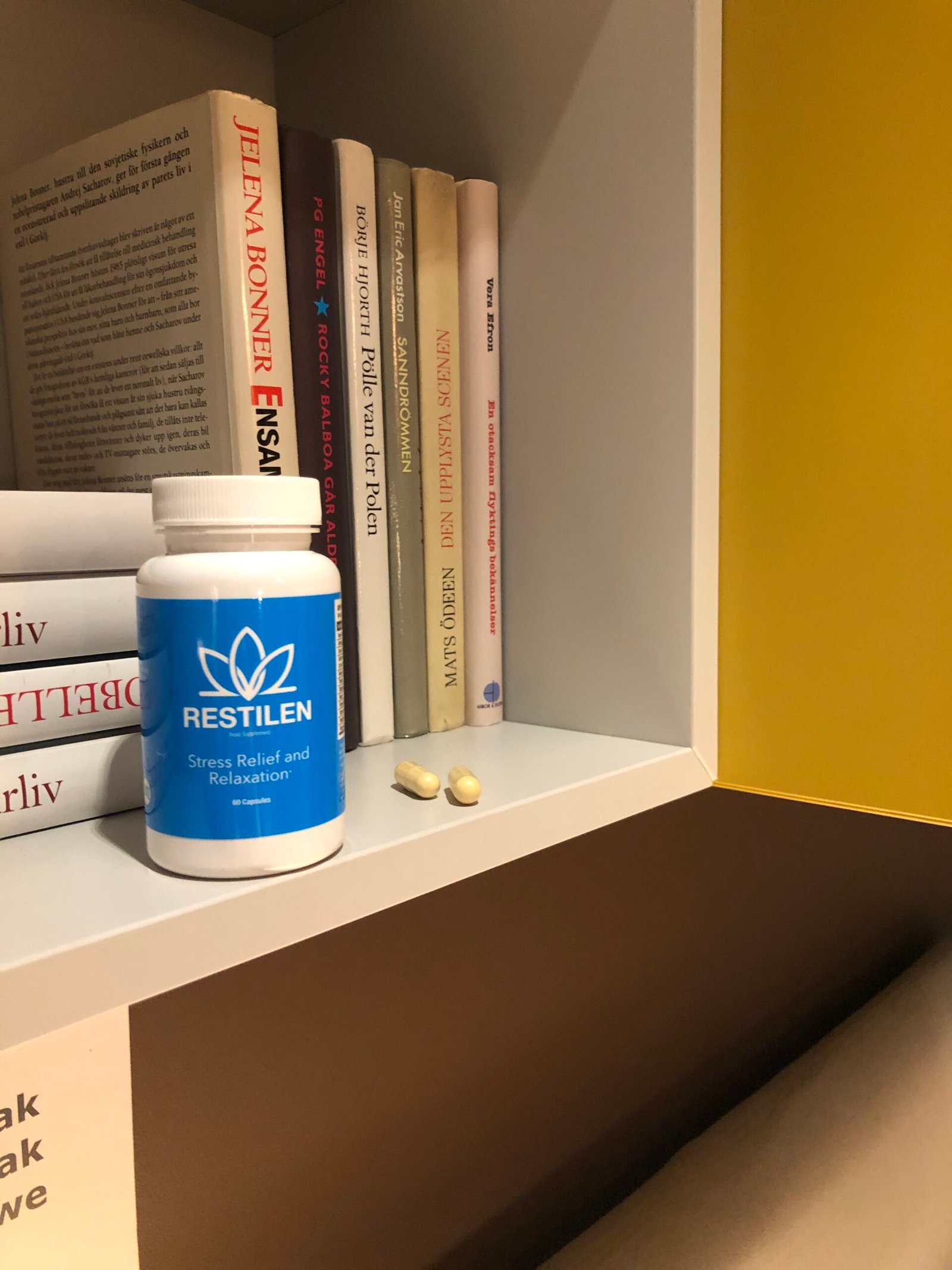 Person considering ashwagandha for stress relief
