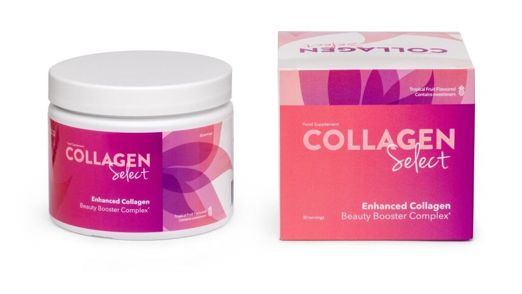 Collagen Select jar and product box