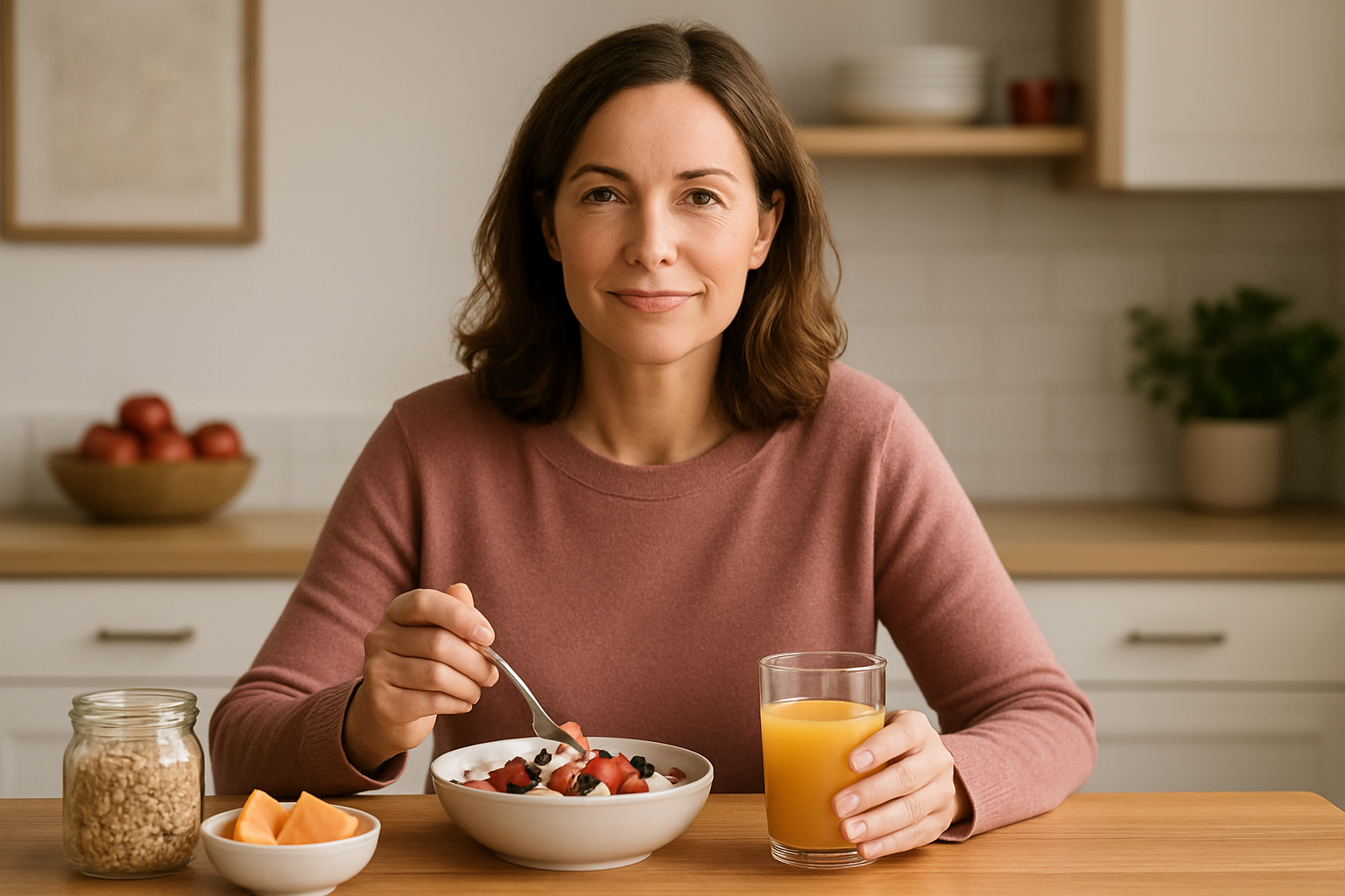 Food-first vitamin C habits in a daily routine — vitamin c with collagen after 40
