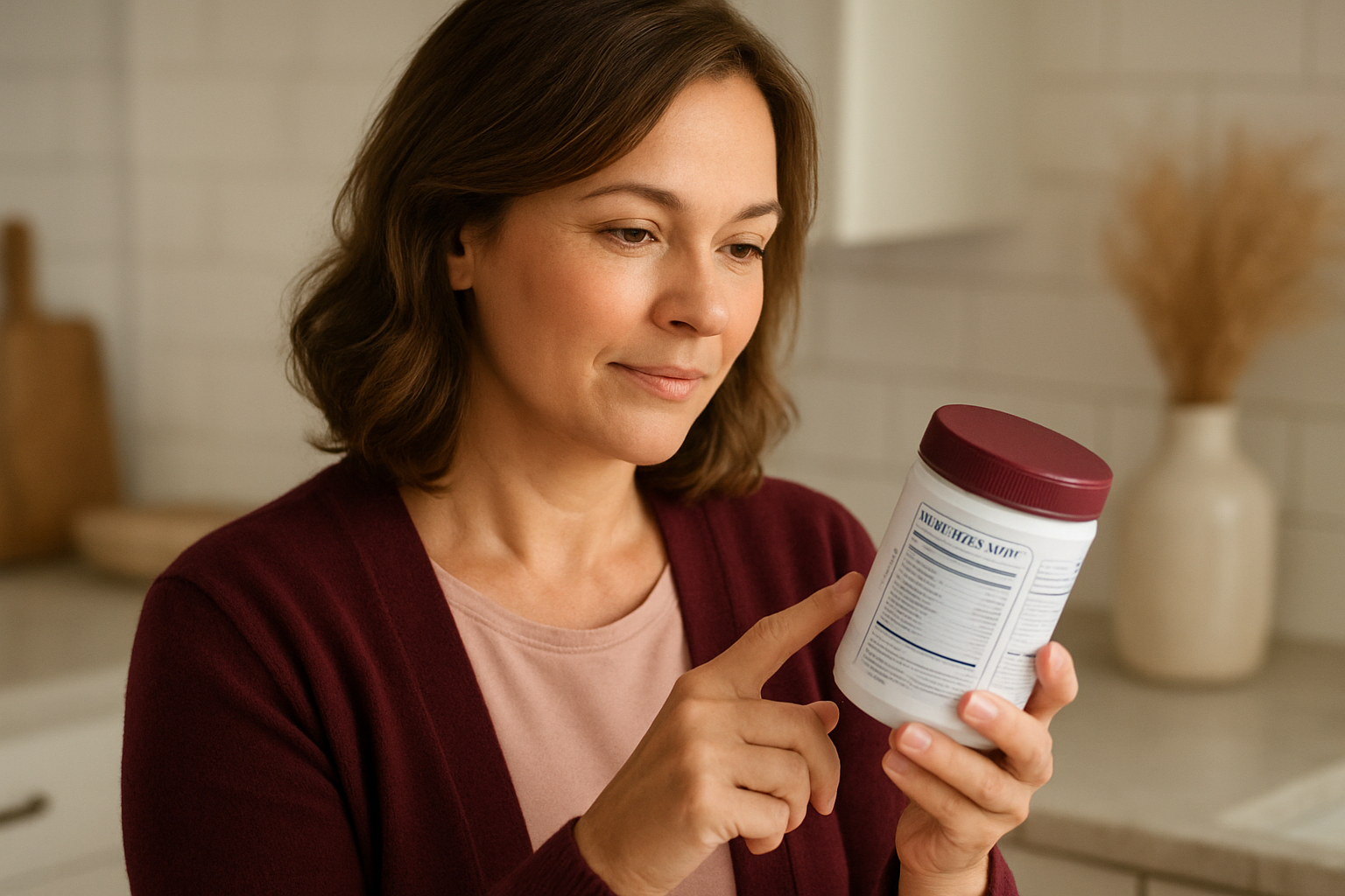 Reading labels for type and serving size — marine vs bovine collagen after 40